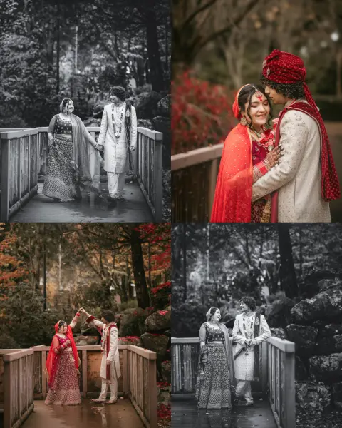 romantic couples session bc