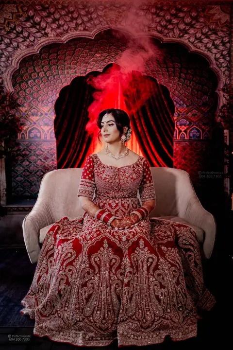 stylish bridal shoot vancouver